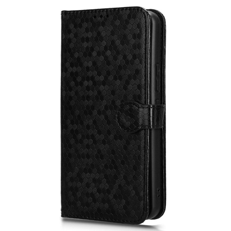For vivo Y03 Case Dots Imprinted Shockproof Wallet Phone Cover For vivo Y03 Case Dots Imprinted Shockproof Wallet Phone Cover